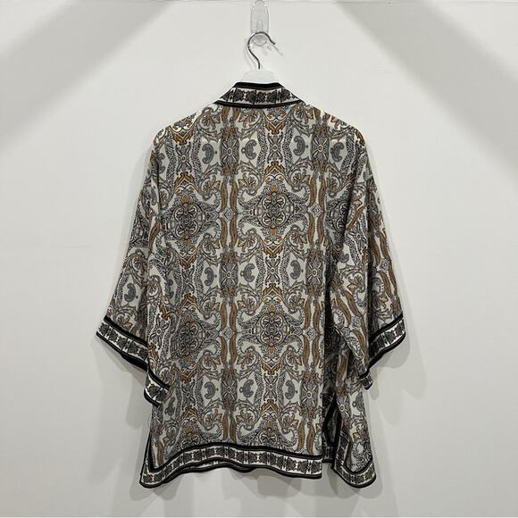 Max Studio Print Kimono - Picture 3 of 6
